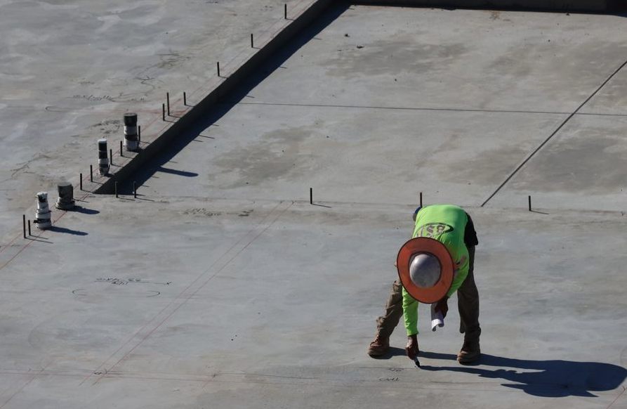 Construction Staking in Melrose